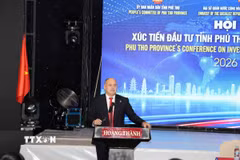 Ông Jan Birke Thị trưởng Thành phố Náchod, Cộng hòa Séc, phát biểu tại sự kiện. (Ảnh: Việt Thắng/TTXVN)