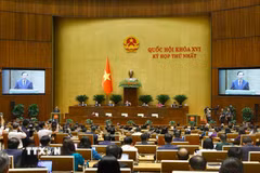 Quang cảnh phiên bế mạc. (Ảnh: Doãn Tấn/TTXVN)