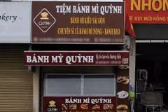 Tiệm bánh mỳ Quỳnh. (Nguồn: Báo Nghệ An)