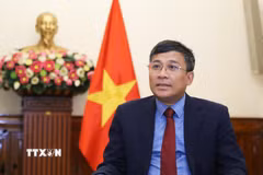 Thứ trưởng Thường trực Bộ Ngoại giao Nguyễn Minh Vũ. (Ảnh: TTXVN phát)