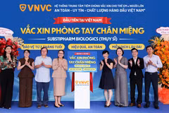 VNVC chính thức ra mắt và triển khai tiêm vaccine phòng tay chân miệng do EV71.