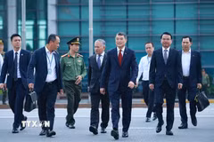 Thủ tướng Lê Minh Hưng lên đường tham dự Hội nghị Cấp cao ASEAN lần thứ 48 tại Cebu, Philippines. (Ảnh: Dương Giang/TTXVN)