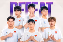 Tuyển Liên Minh Huyền Thoại Việt Nam đoạt huy chương đồng ASIAD 20 sau thất bại 0-2 trước Đài Bắc Trung Hoa. (Nguồn: VIRESA)