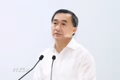 Thứ trưởng Bộ Y tế Trần Văn Thuấn. (Ảnh: TTXVN phát)