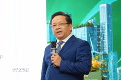 Phó Trưởng Ban Chính sách, chiến lược Trung ương Nguyễn Đức Hiển. (Ảnh: Sỹ Tuyên/TTXVN)