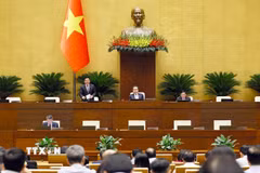 Phó Chủ tịch Quốc hội Nguyễn Hồng Diên phát biểu. (Ảnh: Doãn Tấn/TTXVN)