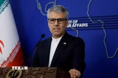 Người phát ngôn Bộ Ngoại giao Iran Esmaeil Baqaei. (Ảnh: IRNA/TTXVN)