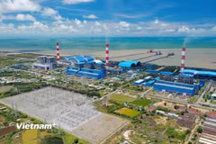 Toàn cảnh Công ty Nhiệt điện Duyên Hải, tỉnh Vĩnh Long. (Ảnh: Bá Thi/Vietnam+)