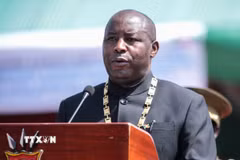 Tổng thống Burundi Évariste Ndayishimiye. (Ảnh: AFP/TTXVN)