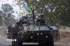 Binh sỹ Ukraine. (Ảnh: AFP/TTXVN)