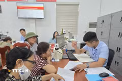 Sau hơn 1 tháng vận hành chính quyền địa phương hai cấp người dân Quảng Ninh giảm được thời gian, khoảng cách đi lại. (Ảnh: Thanh Vân/TTXVN)