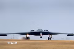 Máy bay ném bom B-2 Spirit. (Ảnh: foxnews.com/TTXVN)
