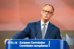 Thủ tướng Đức Friedrich Merz. (Ảnh: THX/TTXVN)