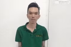 Lâm Phú Nhựt bị khởi tố về hành vi lừa đảo chiếm đoạt tài sản qua chiêu trò vay tiền trên ứng dụng. (Ảnh: Công an Cần Thơ cung cấp)