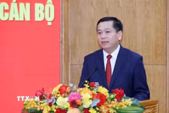 Đồng chí Nguyễn Long Hải, Ủy viên Dự khuyết Trung ương Đảng, Phó Bí thư Thường trực Đảng ủy các cơ quan Đảng Trung ương. (Ảnh: Phương Hoa/TTXVN)