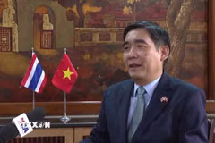 Đại sứ Việt Nam tại Thái Lan Phạm Việt Hùng. (Ảnh: Phạm Hải/TTXVN)