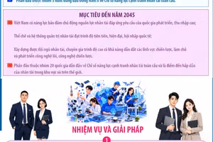 Kết luận 105-KL/TW về thu hút, trọng dụng nhân tài các ngành, lĩnh vực mũi nhọn