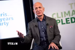 Tỷ phú Jeff Bezos. (Ảnh: AFP/TTXVN)