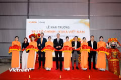 Quang cảnh lễ khai trương. (Ảnh: Vietnam+)