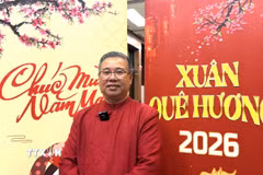 Ông Gary Thanh Nguyễn, Chủ nhiệm Câu lạc bộ Doanh nhân và Những người yêu nước vùng Đại đô thị Washington trả lời phỏng vấn của phóng viên TTXVN. (Ảnh: Đoàn Hùng/TTXVN)