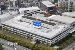 Trụ sở Tập đoàn Panasonic ở Osaka, Nhật Bản. (Ảnh: Kyodo/TTXVN)