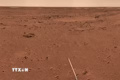 Hình ảnh bề mặt Sao Hỏa. (Ảnh: THX/TTXVN)