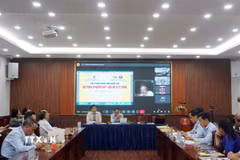 Quang cảnh Hội thảo. (Ảnh: Thu Hoài/TTXVN)