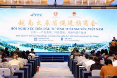 Quang cảnh Hội nghị. (Ảnh: Cổng Thông tin điện tử tỉnh Thái Nguyên)