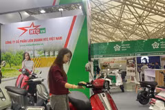 Gian hàng của Công ty Trách nhiệm hữu hạn HTC.