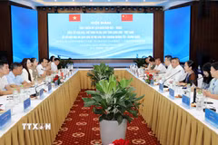 Hội đàm phát triển du lịch biên giới Việt-Trung năm 2026. (Ảnh: Văn Đạt/TTXVN)