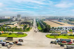 Khu Công nghiệp Phố Nối A. (Ảnh: Cổng Thông tin điện tử tỉnh Hưng Yên)