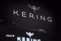 Biểu tượng tập đoàn Kering. (Ảnh: AFP/ TTXVN)