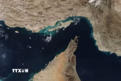 Eo biển Hormuz. (Ảnh: IRNA/TTXVN phát)