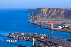Quang cảnh cảng Chabahar của Iran. (Ảnh: IRNA/TTXVN)