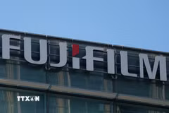Trụ sở Tập đoàn Fujifilm ở Tokyo, Nhật Bản. (Ảnh: AFP/TTXVN)