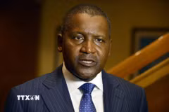 Tỷ phú giàu nhất châu Phi Aliko Dangote. (Ảnh: AFP/TTXVN)