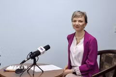 Tiến sỹ Julia Roknifard. (Ảnh: Thành Trung/TTXVN)