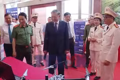 Tổng Bí thư, Chủ tịch nước thăm Học viện Kỹ thuật và Công nghệ an ninh
