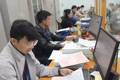 Trung tâm Phục vụ hành chính công xã Bắc Trạch. (Ảnh: Trang Thông tin điện tử xã Bắc Trạch)