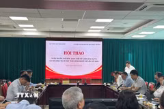 Quang cảnh hội thảo. (Ảnh: Diệu Thúy/TTXVN)