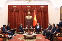 Tổng Bí thư, Chủ tịch nước Tô Lâm tiếp Đại sứ Bangladesh tại Việt Nam Mohammad Lutfor Rahman đến chào từ biệt. (Ảnh: Thống Nhất/TTXVN)