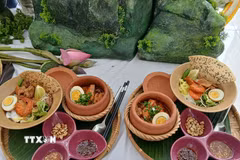 Mì Quảng đã trở thành một trong số những món ăn tiêu biểu của ẩm thực Việt Nam và miền Trung, góp phần định vị thương hiệu du lịch Đà Nẵng trên bản đồ du lịch ẩm thực trong nước và quốc tế. (Ảnh: Mỹ Hà/TTXVN)