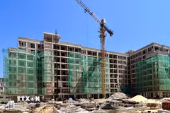 Một dự án nhà ở tại Quảng Trị. (Ảnh: Nguyên Linh/TTXVN)