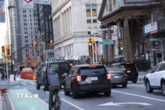 New York, Mỹ. (Ảnh: THX/TTXVN)