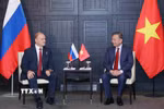 Tổng Bí thư, Chủ tịch nước Tô Lâm tiếp Chủ tịch Đảng Cộng sản Liên bang Nga Gennady Zyuganov. (Ảnh: Thống Nhất/TTXVN)