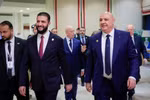 Tổng thống Syria Ahmed Al-Sharaa và người đồng cấp Liban Joseph Aoun tại Doha. (Ảnh: arabnews)