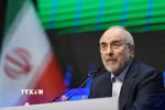 Chủ tịch Quốc hội Iran Mohammad Bagher Ghalibaf. (Ảnh: THX/TTXVN)