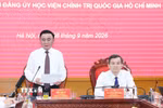 Thường trực Ban Bí thư Trần Cẩm Tú phát biểu chỉ đạo. (Ảnh: Phương Hoa/TTXVN)