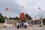 Di tích Bến đò Thượng Trụ, xã Can Lộc là nơi thành lập Đảng bộ tỉnh Hà Tĩnh, tháng 3/1930. (Ảnh: Hoàng Ngà/TTXVN)