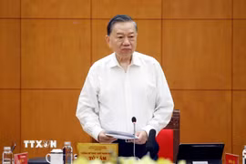 Tổng Bí thư, Chủ tịch nước Tô Lâm phát biểu. (Ảnh: Thống Nhất/TTXVN)